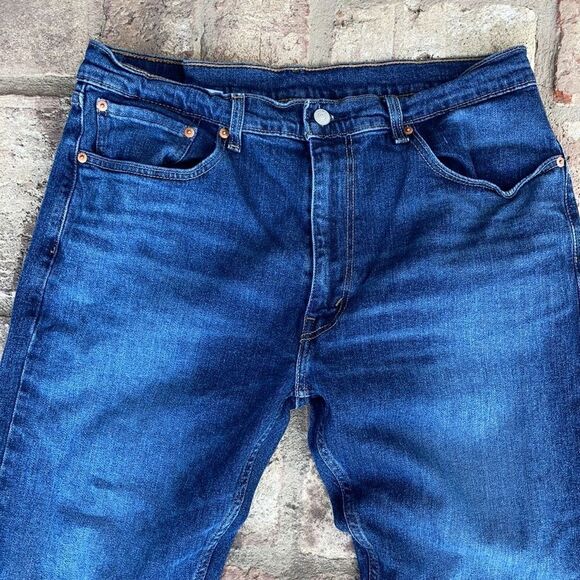 Levi’s 505 Five Pocket Jeans Size 36/32 - Picture 2 of 8